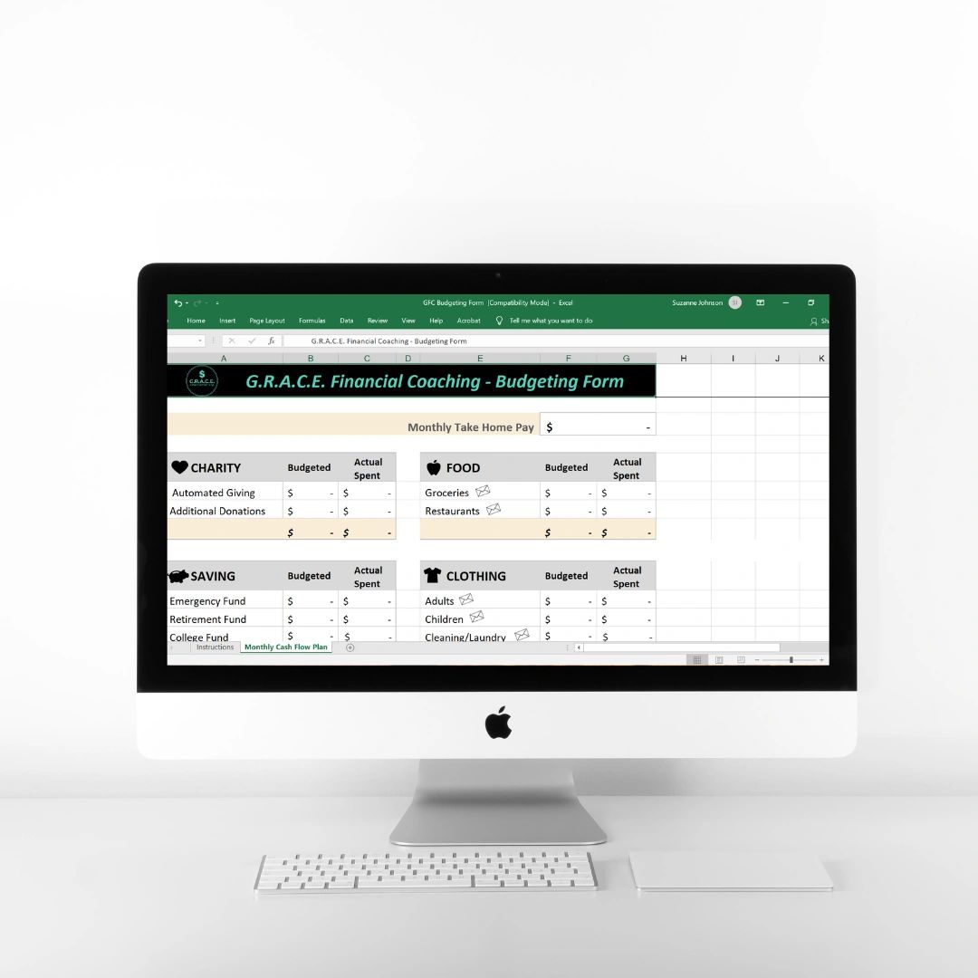 budgeting excel form